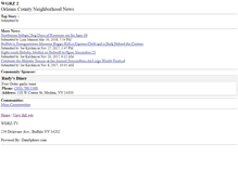 Tablet Screenshot of orleanscounty.wgrz.com